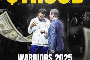 =选了个巴菲特💰选中库里后 勇士市值从3亿涨到了113亿！