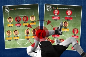 互相让人！马卡：皇萨8人缺席国家德比，另有8人身体仍在恢复