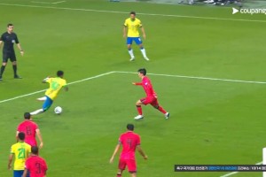 巴西队这一串配合，把摄影机都晃晕了😂