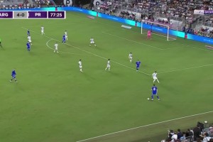 5-0！梅西前场挑传策动，劳塔罗禁区内吃饼破门！