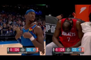 真说着了！大史赛前：火箭一定要注意失误 不然雷霆给你推崩了